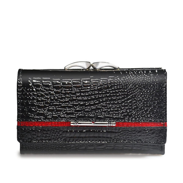 Small Leather Clutch Coin Purse