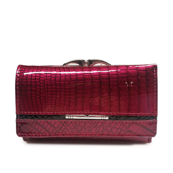 Small Leather Clutch Coin Purse