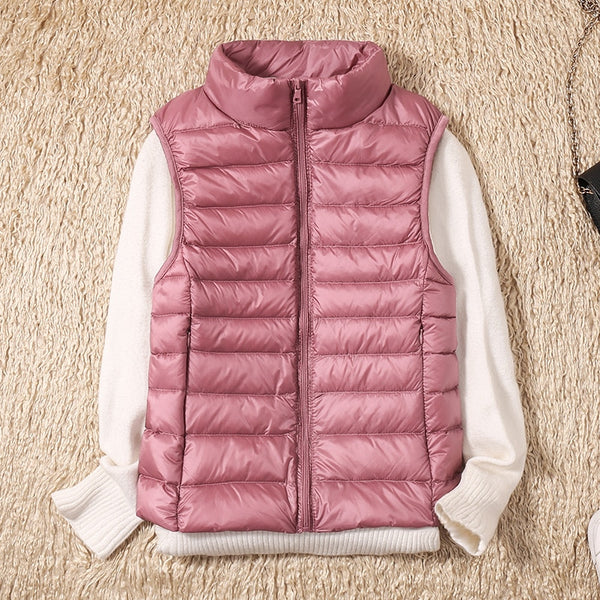 Sleeveless Ultra Light Down Vests Windproof