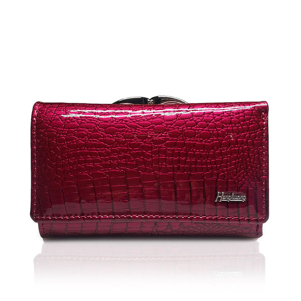 Small Leather Clutch Coin Purse