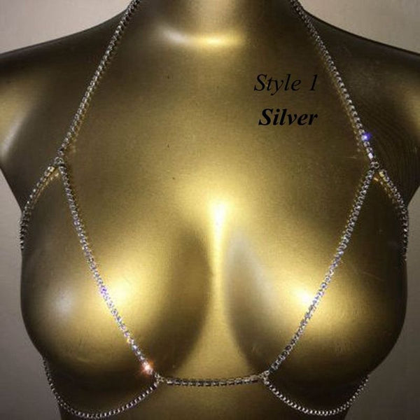 Sexy Bikini Bust Waist Hip Chain