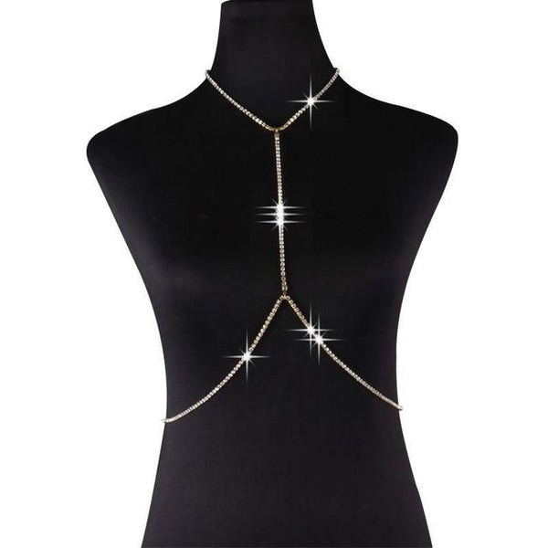 Sexy Bikini Bust Waist Hip Chain