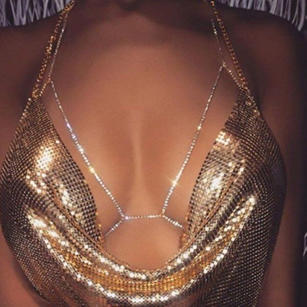 Sexy Bikini Bust Waist Hip Chain