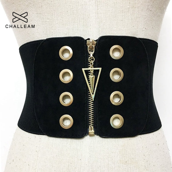 Ultra Wide Elastic Corset Belt