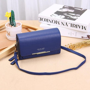 Women Turn Lock Mini Bag Messenger.