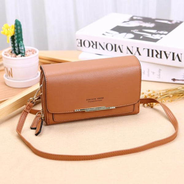 Women Turn Lock Mini Bag Messenger.