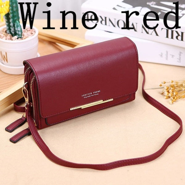 Women Turn Lock Mini Bag Messenger.