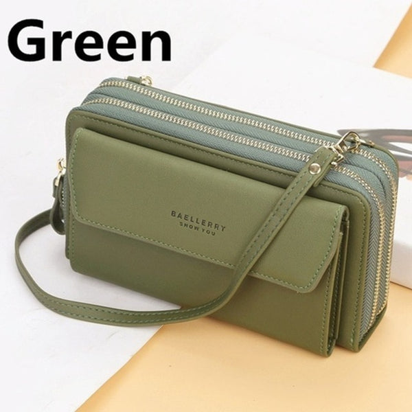 Women Turn Lock Mini Bag Messenger.