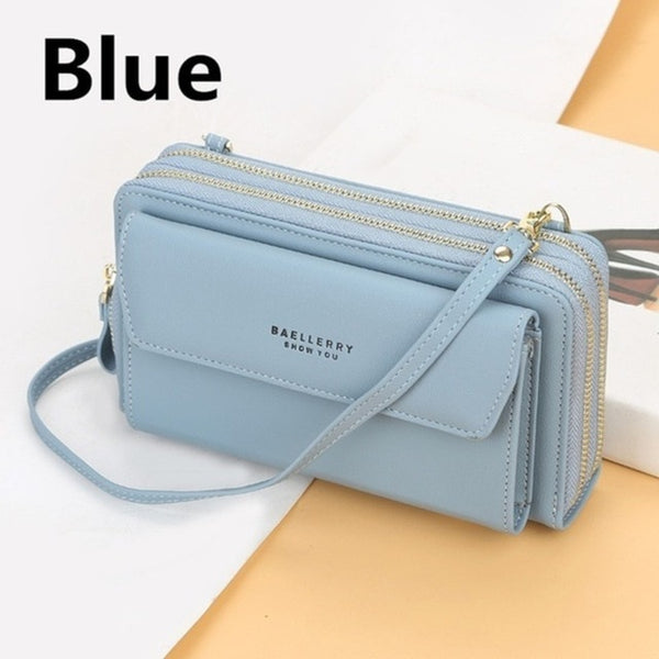 Women Turn Lock Mini Bag Messenger.