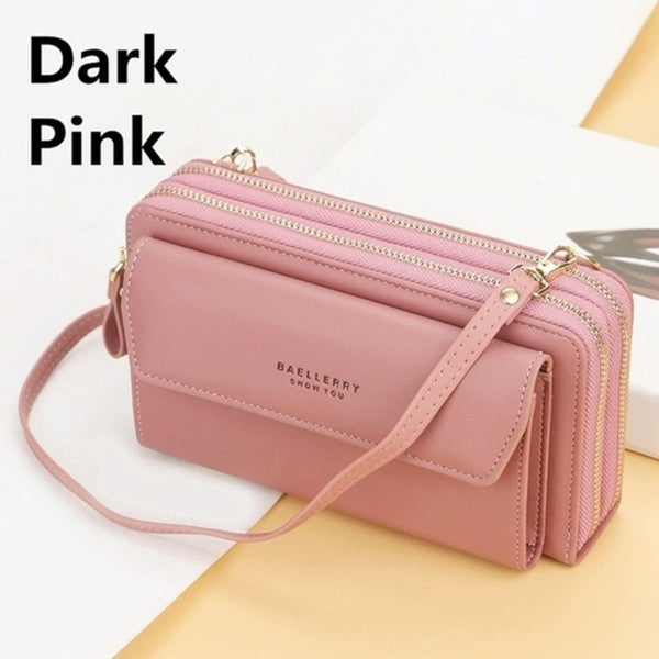Women Turn Lock Mini Bag Messenger.