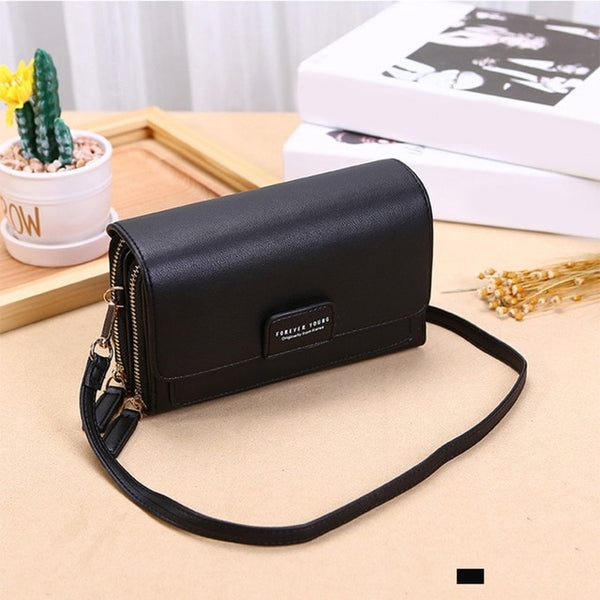 Women Turn Lock Mini Bag Messenger.