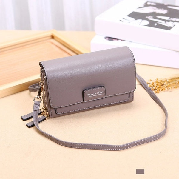 Women Turn Lock Mini Bag Messenger.