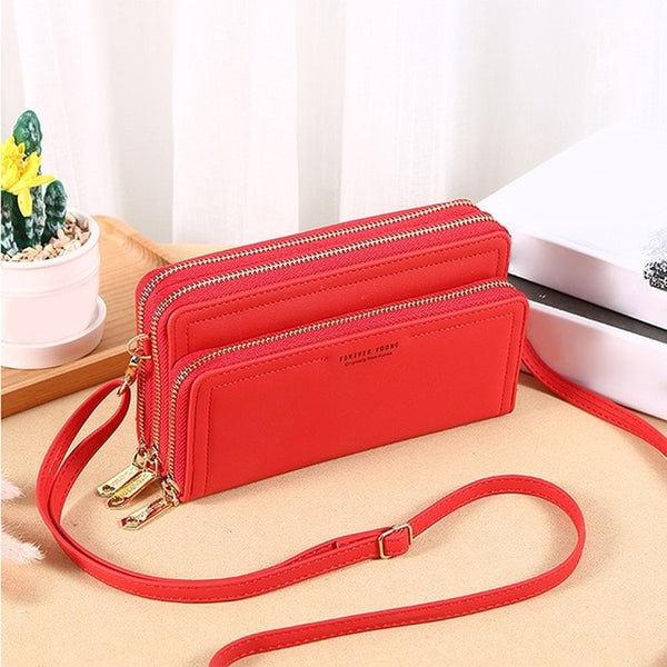 Women Turn Lock Mini Bag Messenger.