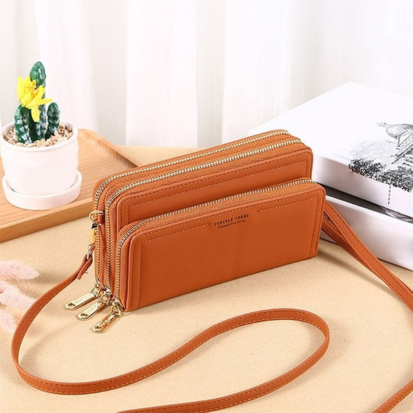 Women Turn Lock Mini Bag Messenger.