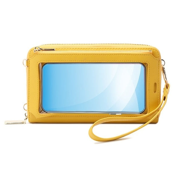 Women Turn Lock Mini Bag Messenger.