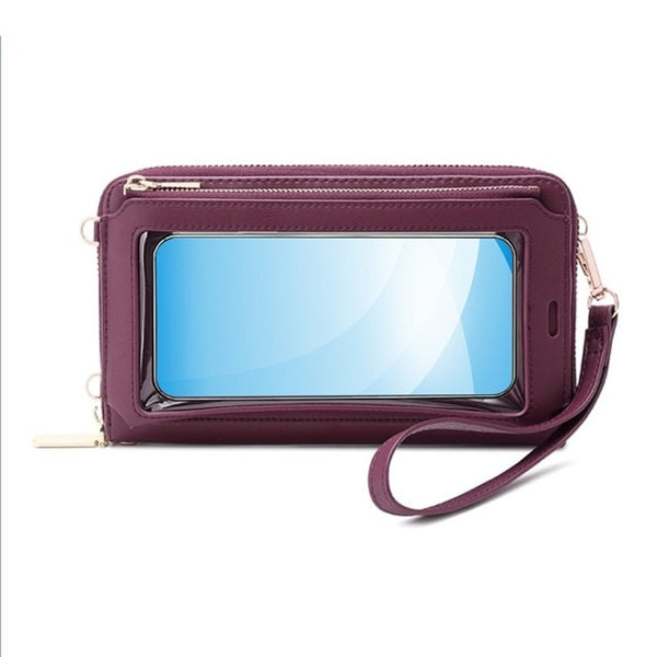 Women Turn Lock Mini Bag Messenger.