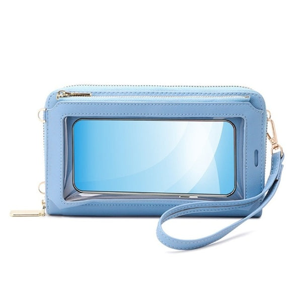 Women Turn Lock Mini Bag Messenger.