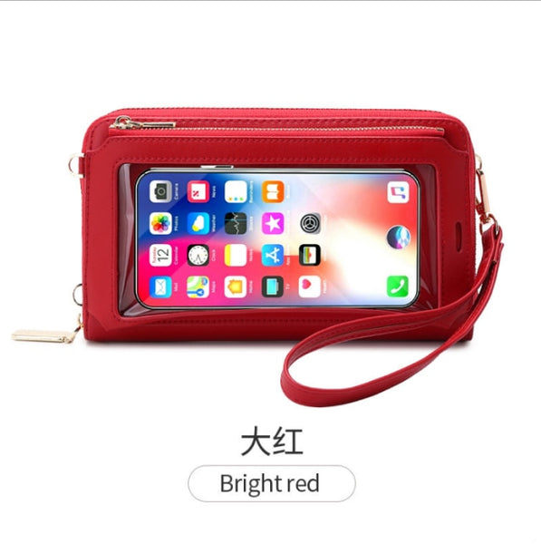 Women Turn Lock Mini Bag Messenger.
